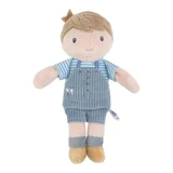 Mini Jim stoffen pop, 10 cm, vanaf 12 maanden, Little Dutch
