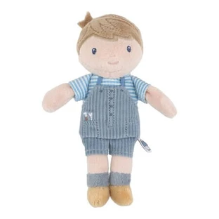Mini Jim Cloth Doll, 10 cm, 12 months+, Little Dutch