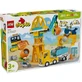 3-in-1 bouwplaats en bouwvoertuigen, vanaf 3 jaar, 10476, Lego Duplo