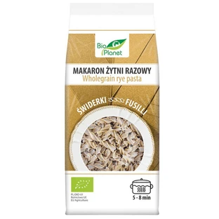 Organic Whole-Wheat Fusilli, 400 g, Bio Planet