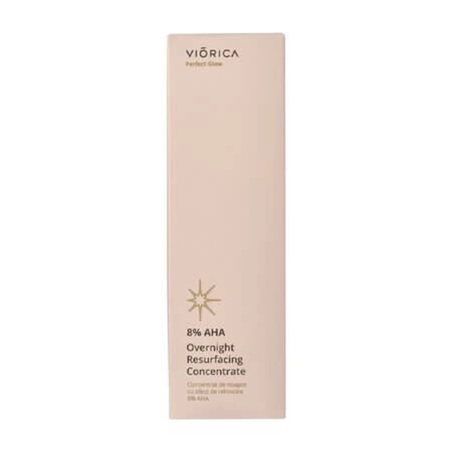 Sérum de nuit régénérant Perfect Glow, 8 % d'AHA, 30 ml, Viorica