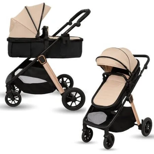 Cochecito convertible 2 en 1 Elite, color arena, AppeKids