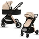 Cochecito convertible 2 en 1 Elite, color arena, AppeKids