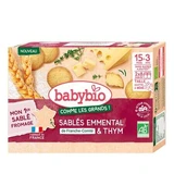Organic Savory Crackers with Elemental and Thyme, 72 g, Babybio
