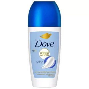 Desodorante en roll-on con talco, 50 ml, Dove para mujer