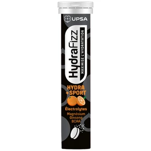 Electrolyte dietary supplement, Hydra Sport, 16 effervescent tablets, HydraFizz