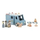 FSC-Certified Wooden Police Car with Accessories, Ages 2+, Little Dutch