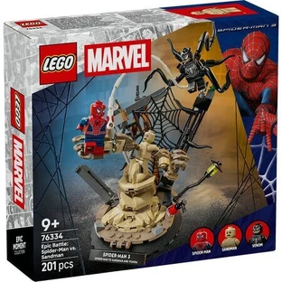 Spider-Man contre Sandman : un combat mémorable, à partir de 9 ans, 76334, LEGO Marvel