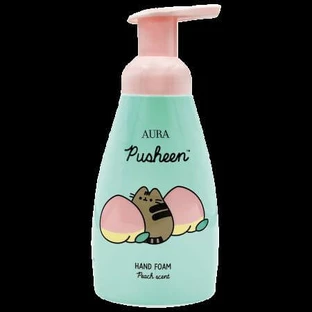 Pusheen Peach schuimende handzeep, 300 ml, Aura