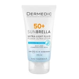 SunBrella SPF 50+ vloeibare zonnebrandcrème voor de gemengde en vette huid, 40 ml, Dermedic