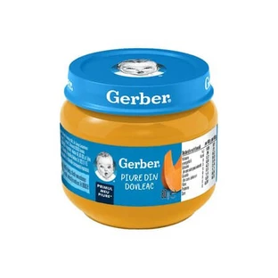 Natuurlijke pompoenpuree, 80 g, Gerber