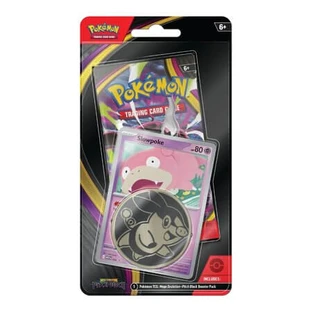 TCG ME05 Pitch Black Premium Checkline, en blíster, a partir de 6 años, Pokémon