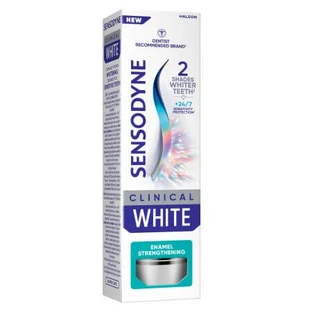 Clinical White Enamel Strengthen Whitening Toothpaste, 75 ml, Sensodyne