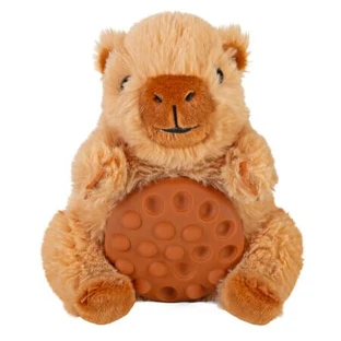 Poppykins knuffel, 19 cm, mini-capibara, Wild Republic