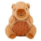 Poppykins knuffel, 19 cm, mini-capibara, Wild Republic