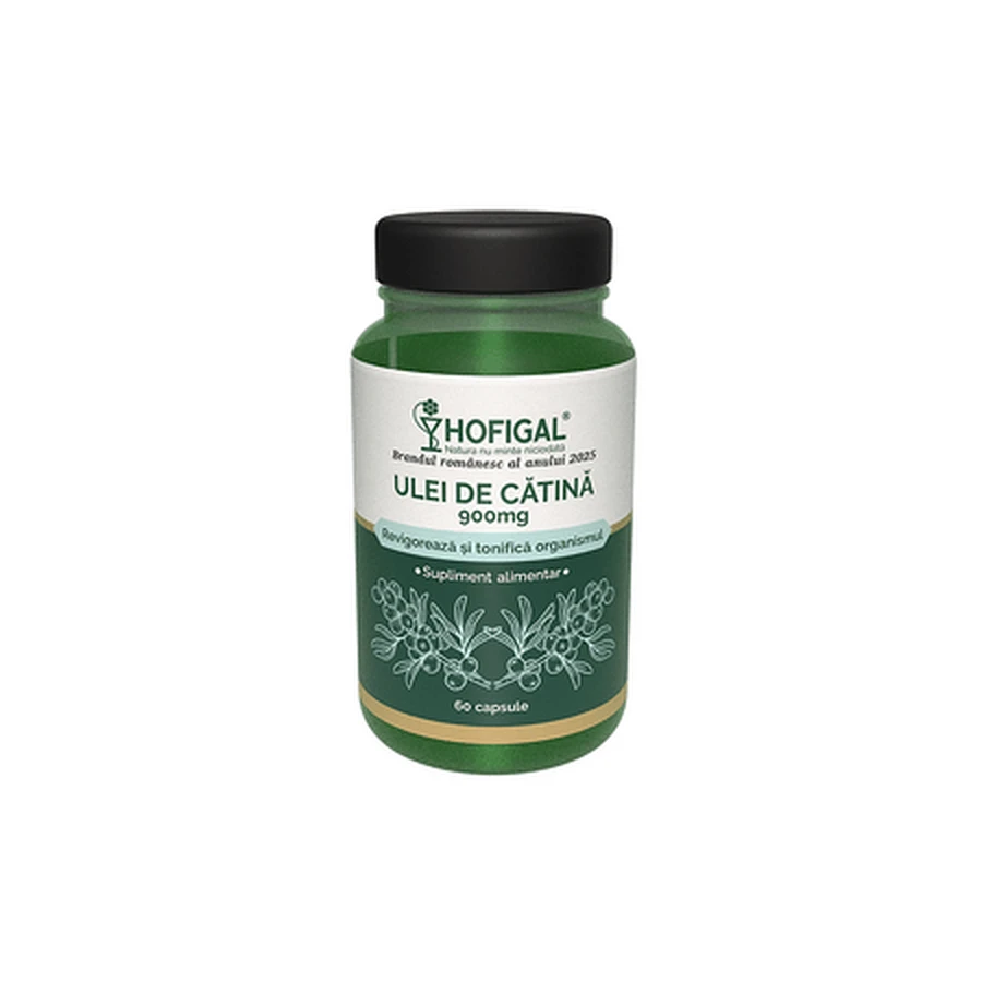 Sea Buckthorn Oil, 900 mg, 60 capsules, Hofigal