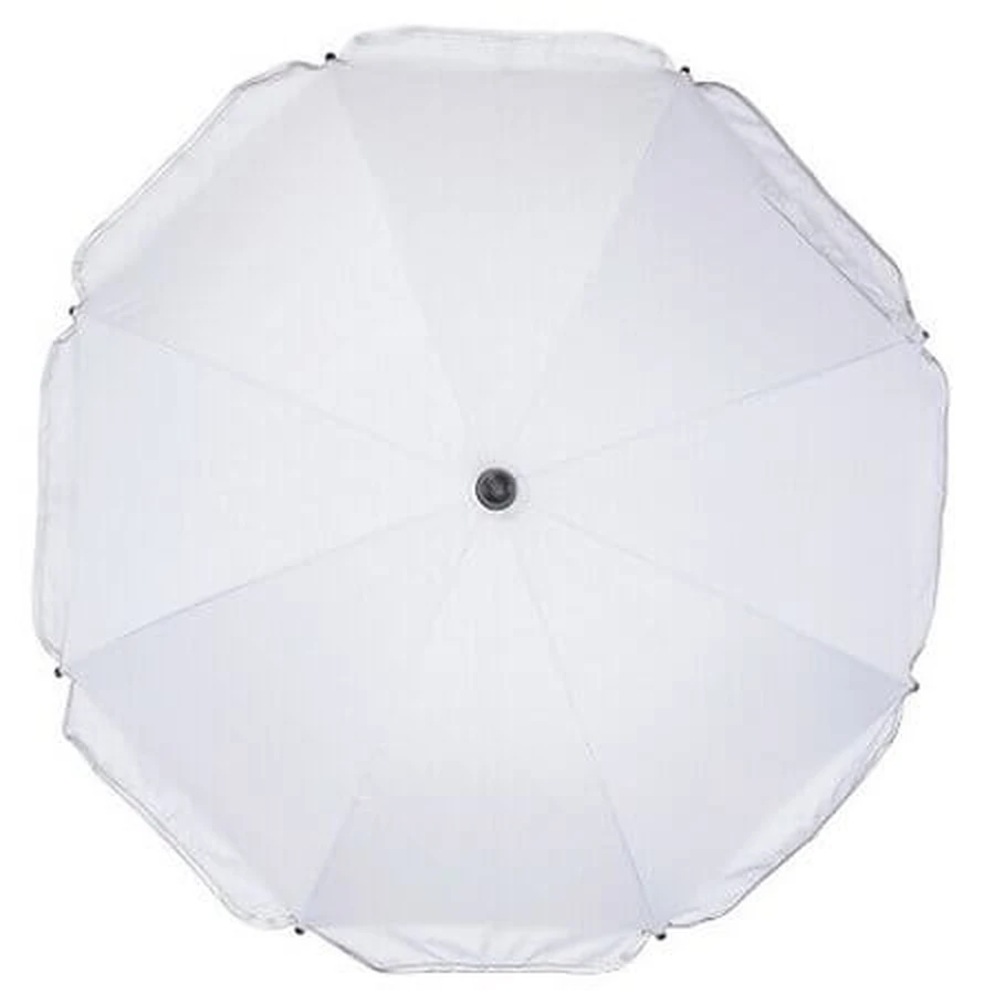 Zilverkleurige paraplu met UV 50+-bescherming, 70 cm, 67115037, Fillikid