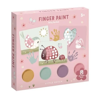 Livre de peinture au doigt, à partir de 3 ans, Little Dutch