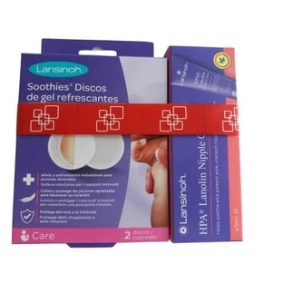 Lanolin Cream + Soothies Pads Pack, 40 ml + 2 pieces, Lansinoh