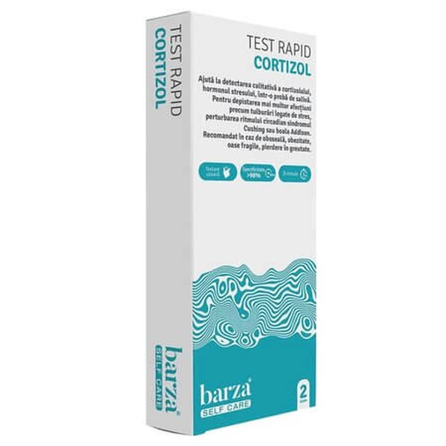 Rapid Cortisol Test, 2-Pack, Barza