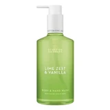 Lime Zest & Vanilla Liquid Hand and Body Soap, 300 ml, Scottish Fine Soaps