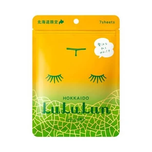 Hokkaido Melon Face Mask, 7 pieces, LuLuLun
