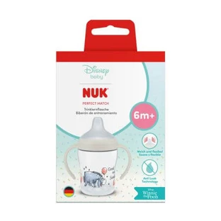 Biberón de transición «Perfect Match» con asas, Aiurel, a partir de los 6 meses, 150 ml, Nuk