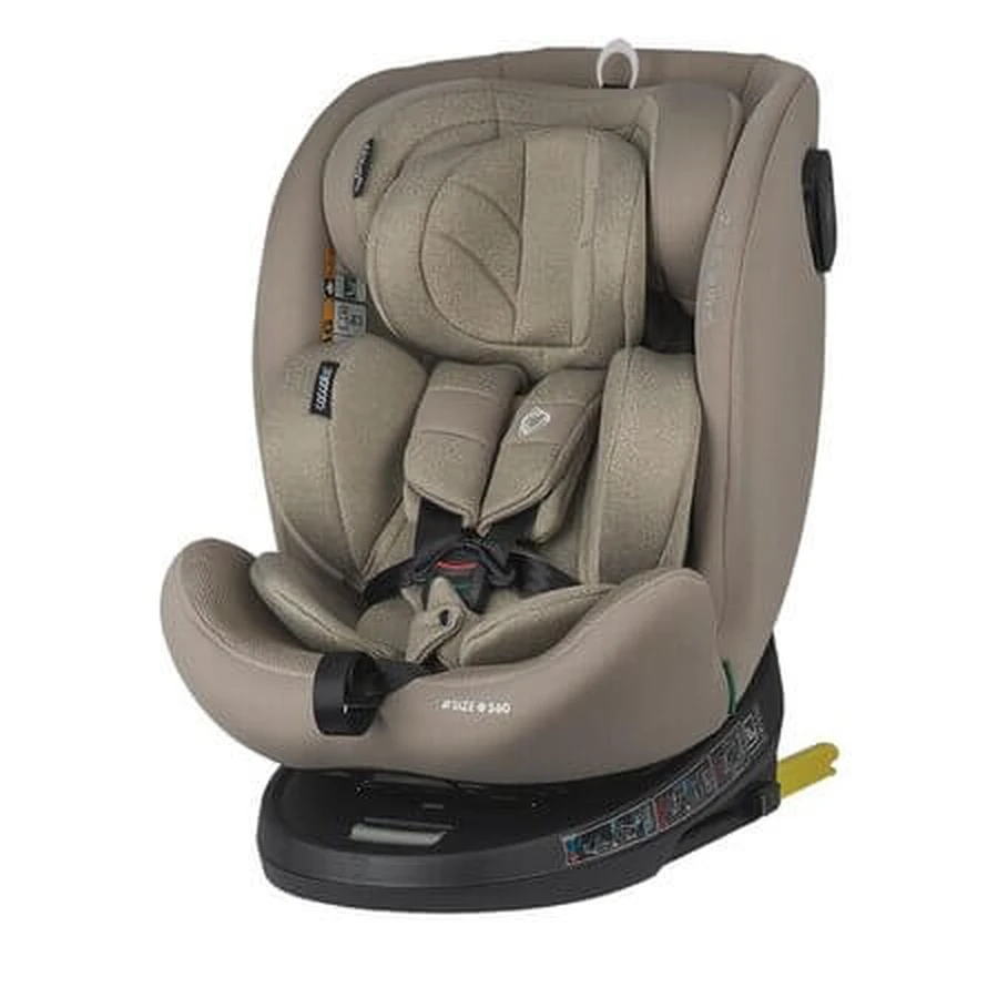 iSize Nova Car Seat, 40–150 cm, Sand Beige, Coccolle