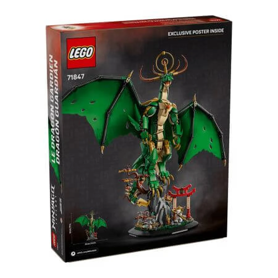 El dragón guardián, a partir de 14 años, 71847, LEGO Ninjago
