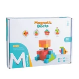 STEM Logic Game with Magnetic Pieces, 3D, Ages 3+, 48 Pieces, Bufnitel
