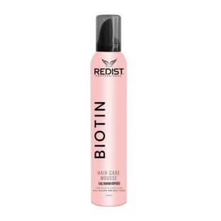 Mousse capillaire anti-frisottis à la biotine, 200 ml, Redist