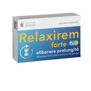 Relaxirem Forte Extended-Release, 30 film-coated tablets, Remedia Laboratories