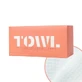 Toallas faciales desechables Waffle, paquete XXL, 80 unidades, Towl
