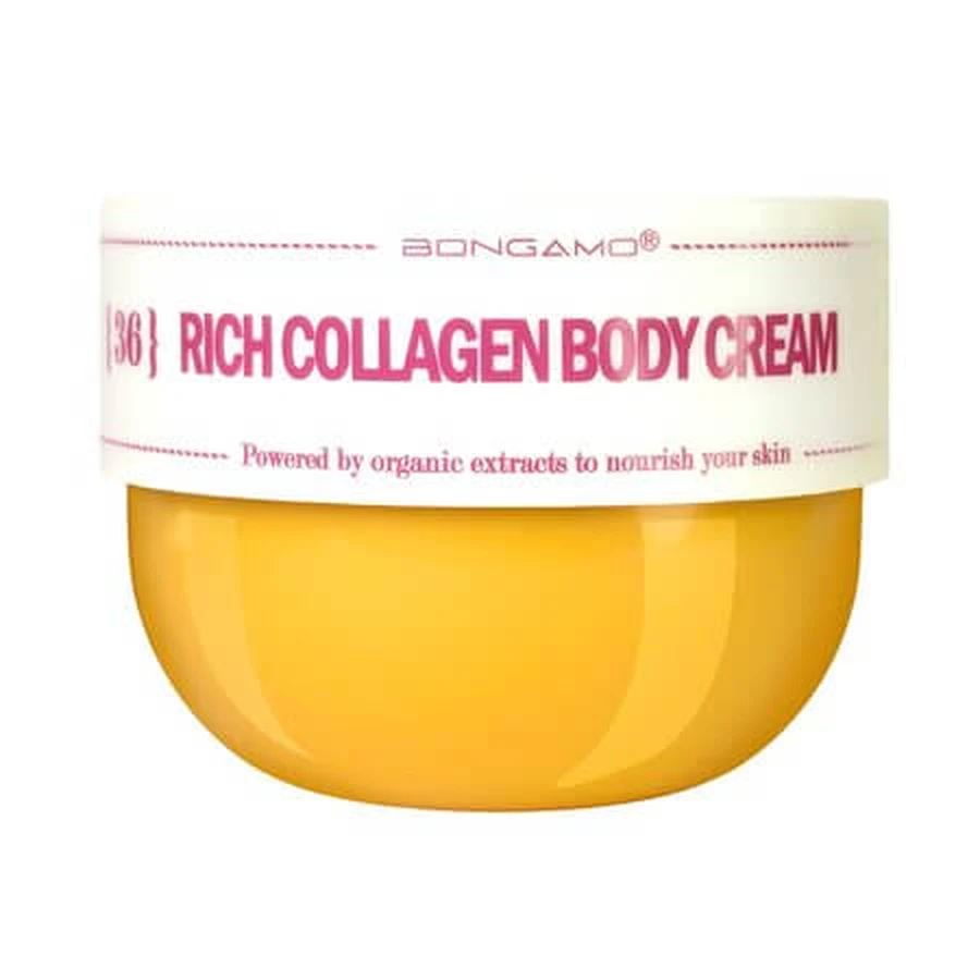 Nourishing Body Cream with Collagen, 200 ml, Bongamo