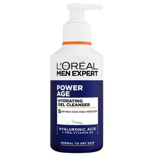 Gel limpiador hidratante Men Expert Power Age para hombres, 260 ml, L'Oréal Paris