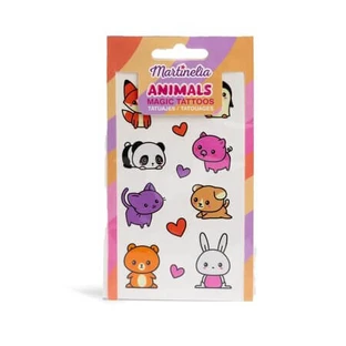 Kit de tatouages « World », motifs variés, à partir de 3 ans, Martinelia