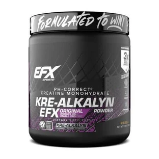 Kre-Alkalyn Mango-Flavored Creatine Monohydrate, 220 g, EFX Sports