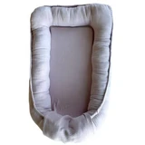 Babynest aus Musselin mit 2 Seiten, Antikrosa, ab 0 Monaten, Twindeco