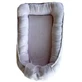 Babynest aus Musselin mit 2 Seiten, Antikrosa, ab 0 Monaten, Twindeco