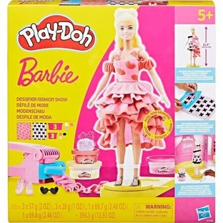 Barbie Designers’ creatieve modeshowset, vanaf 5 jaar, Play-Doh