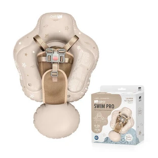 Aro de natación hinchable Swim Pro para bebés, color beige, de 6 a 36 meses, Sipo
