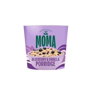 Havermoutpap met bosbessen en vanille, 65 g, Moma
