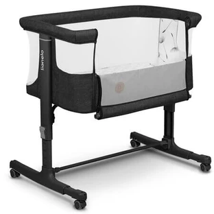 Aurora 3-in-1 bijbedje, tot 9 kg, 85 x 60 x 66 cm, donkergrijs, vanaf 0 maanden, Lionelo