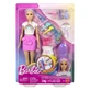 Barbie Doll with Shiny Rainbow Hair, Ages 3+, Mattel