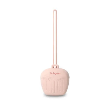 Silicone Pacifier Case, Pink, 0 months+, Babyono