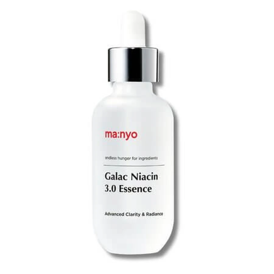 Galac Niacin 3.0 Essence Gesichtsserum für einen gleichmäßigen Teint und strahlende Haut, 60 ml, Manyo