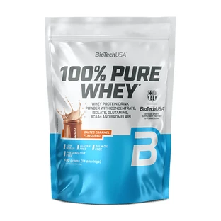 100 % reiner Molkenprotein-Shake, gesalzenes Karamell, 400 g, BioTechUSA
