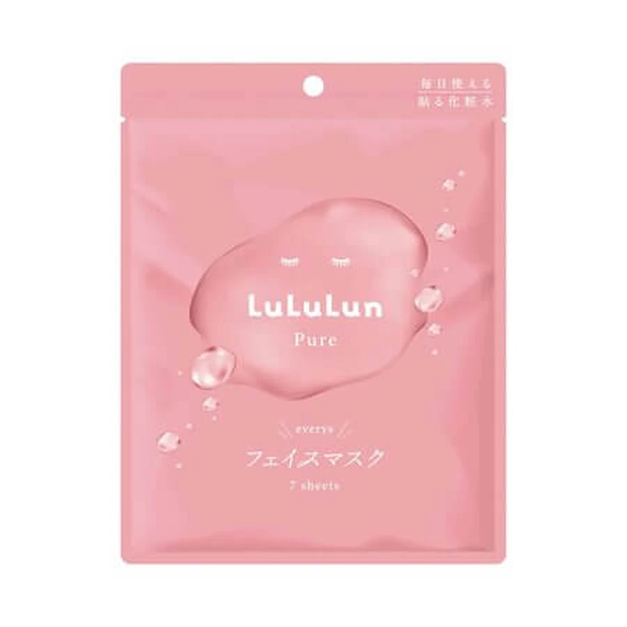 Masque visage Pure Everys, 7 pièces, LuLuLun