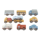 FSC-Certified Wooden Service Cars, Ages 2+, Little Dutch