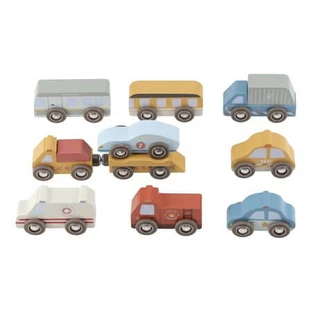 FSC-zertifizierte Spielzeugwagen aus Holz, ab 2 Jahren, Little Dutch